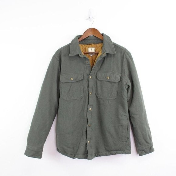 Primitive Apparel Other - Born Primitive Timber Flannel Shirt Jacket Green M